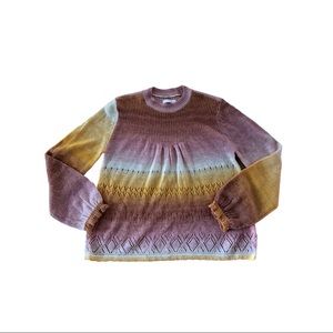 LAUREN CONRAD DIP DYED SWEATER‎ S